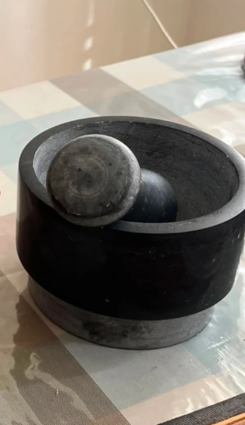 Stone Mortar and Pestle Set