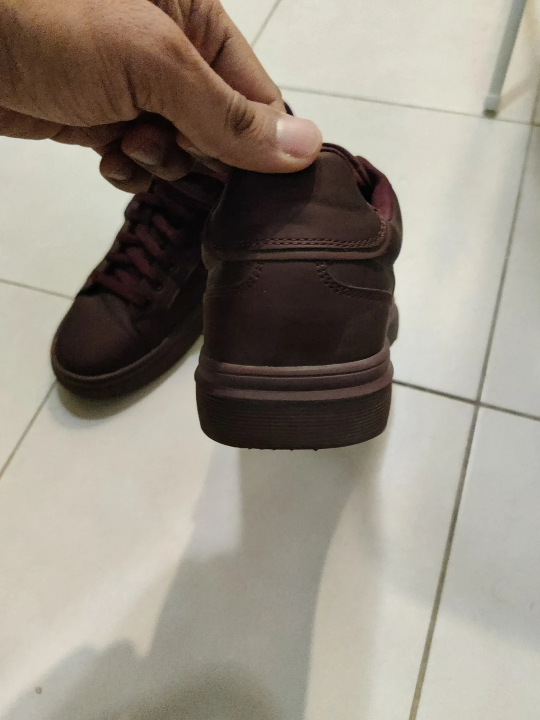 ALDO Burgundy Sneakers Courtline size UK-10 USA-11 - photo 4