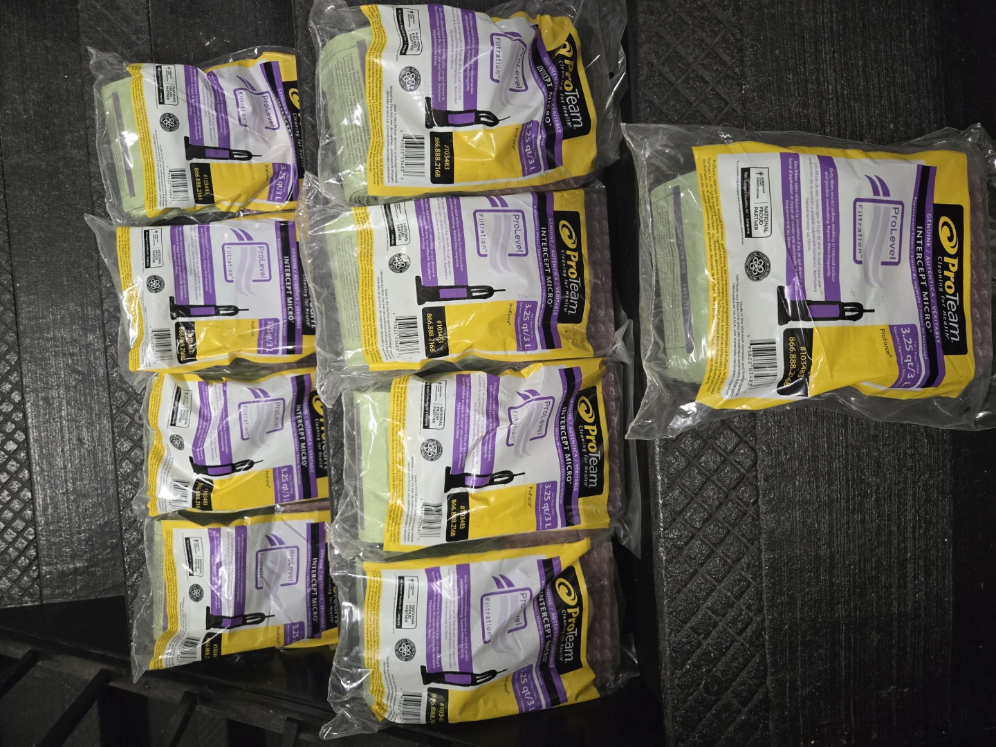Bulk 90x ProTeam Intercept Vacuum Filter Bags 103483