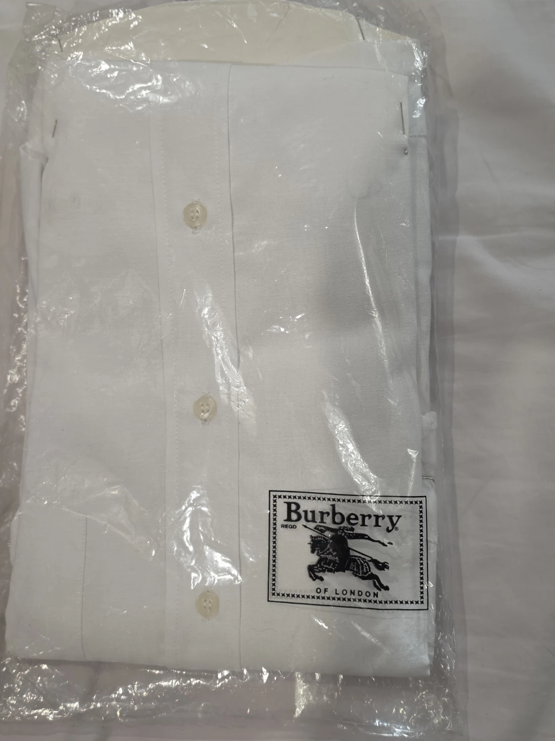 Burberry London Men's Dress Shirt XL White - photo 2