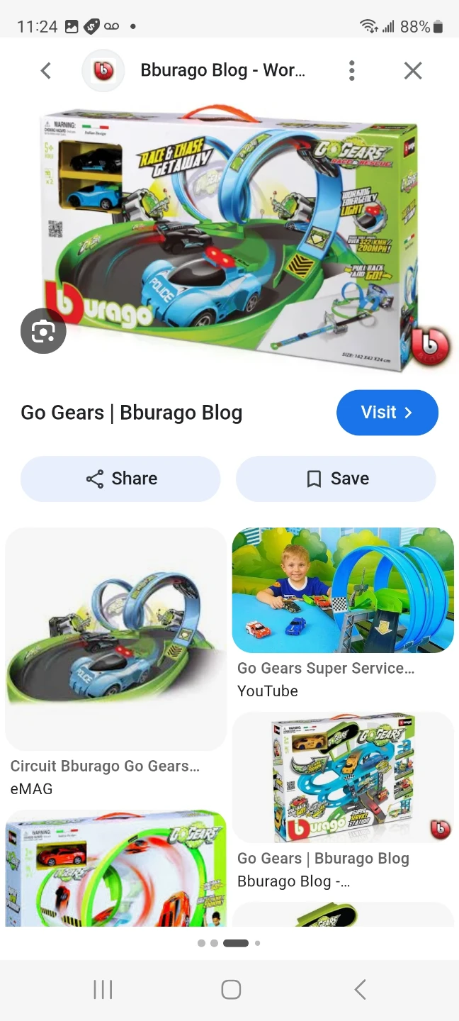 Burago go gear race and chase. Good condition. - photo 2