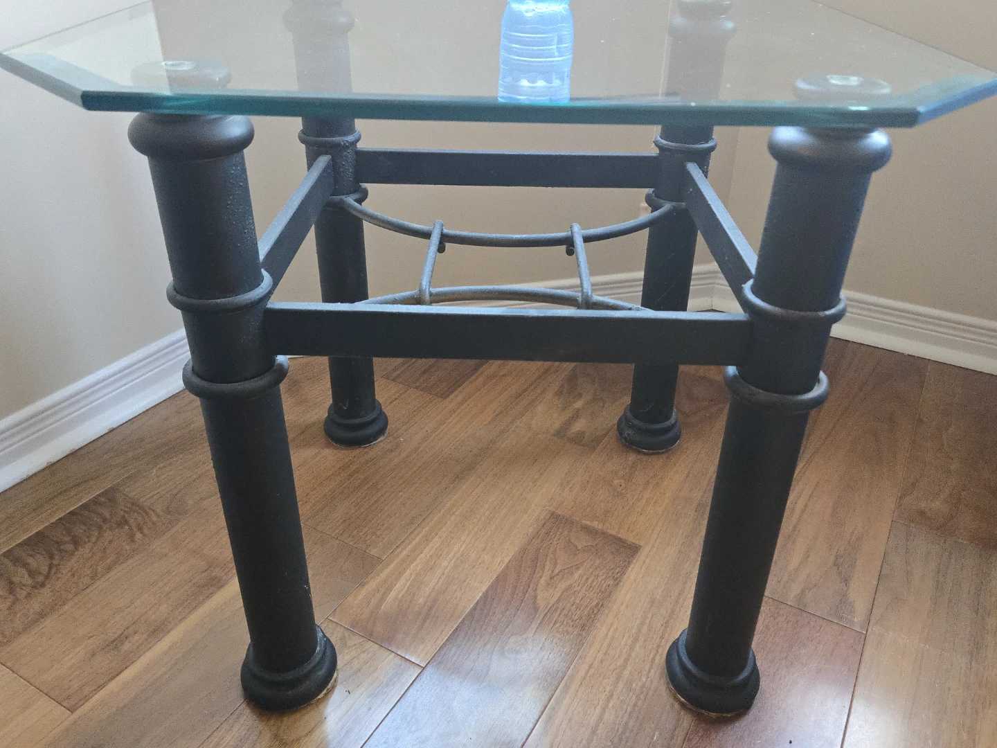 Price for both!! 2 glass tables- Glass Side Table + coffee table - photo 4