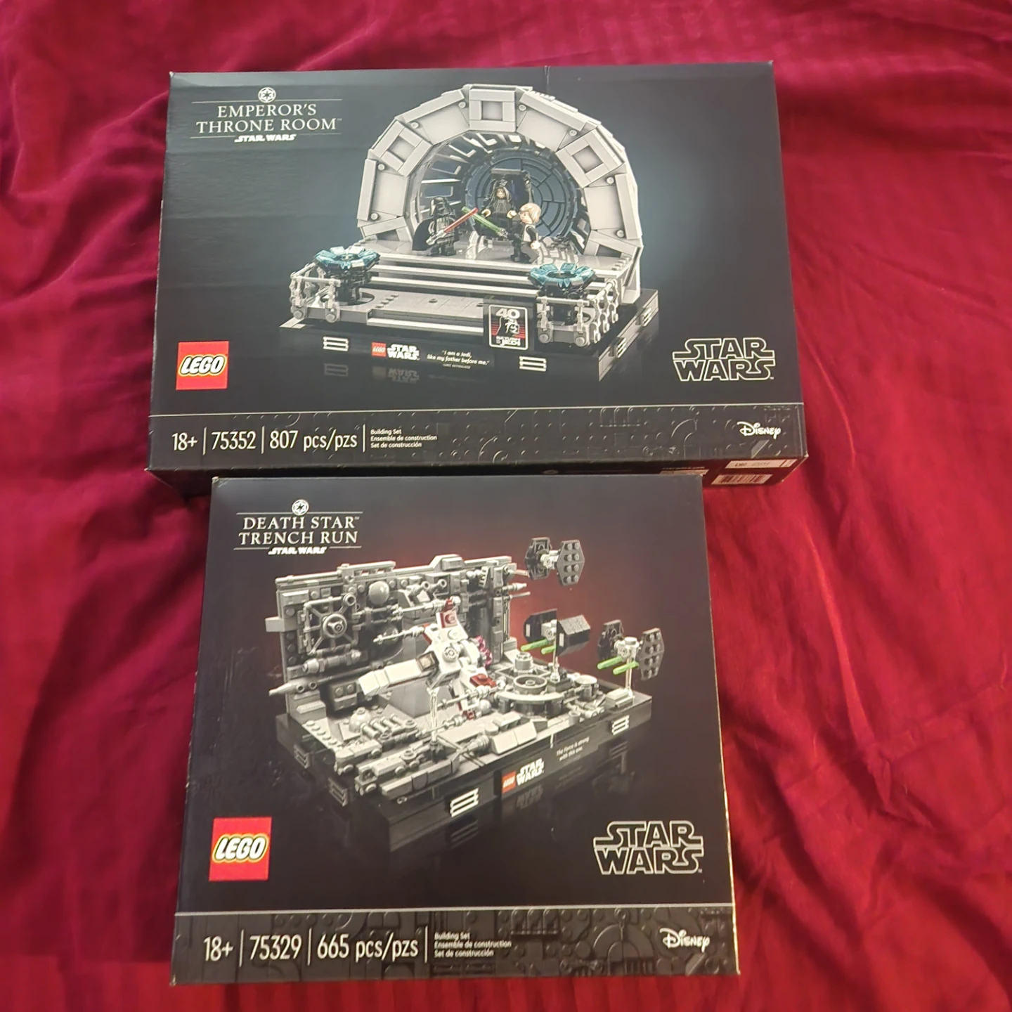 LEGO Emperor's Throne Room & Death Star Trench Run