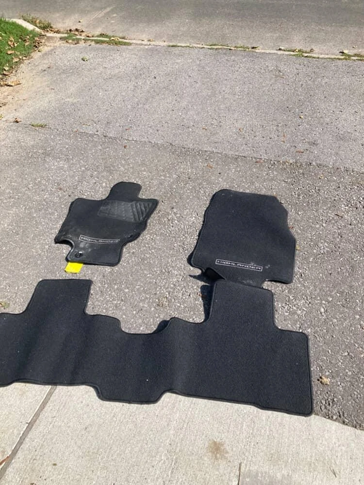 Set of 4 Black Highlander Floor Mats