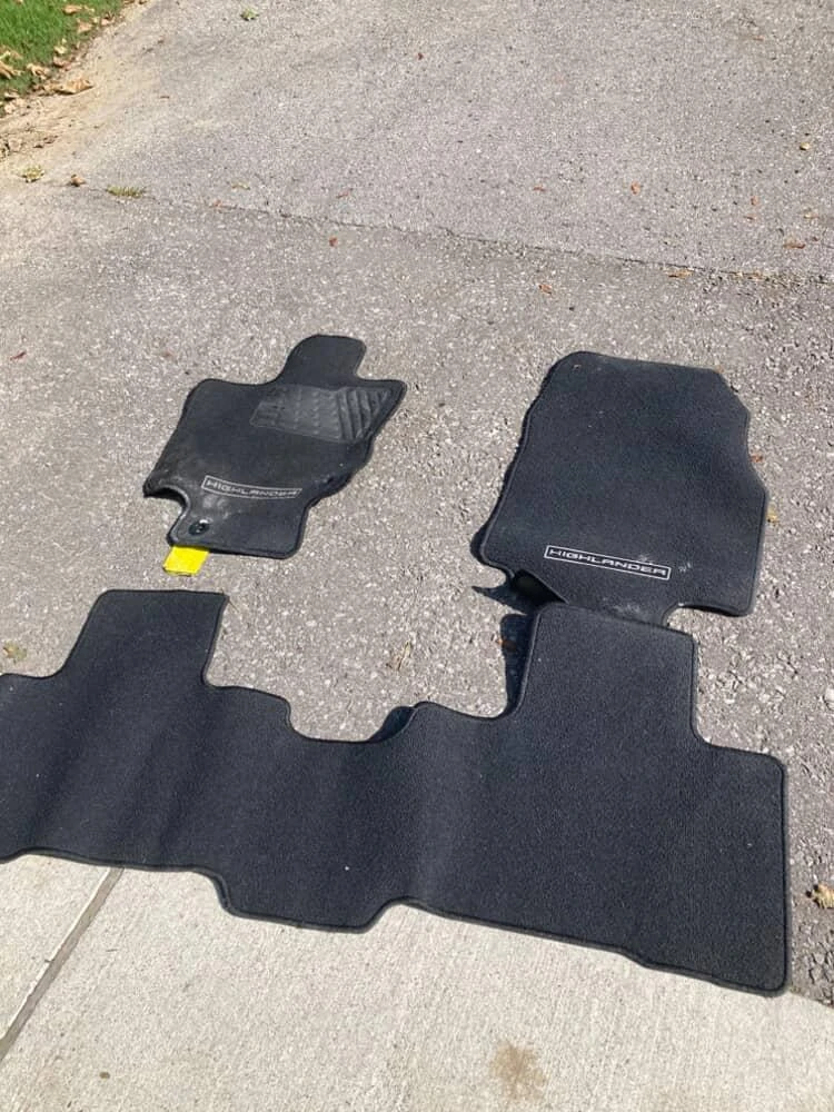Set of 4 Black Highlander Floor Mats - photo 2