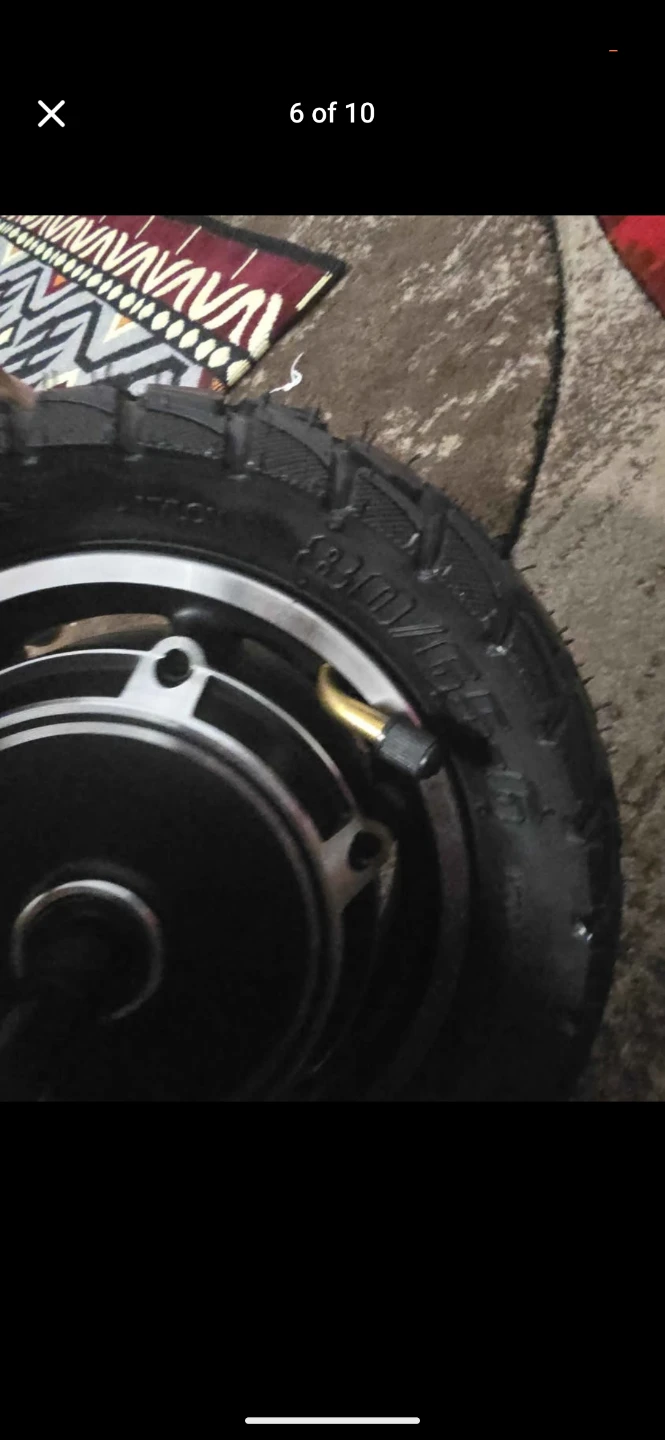 Electric Scooter Tire and Hub Assembly - photo 5