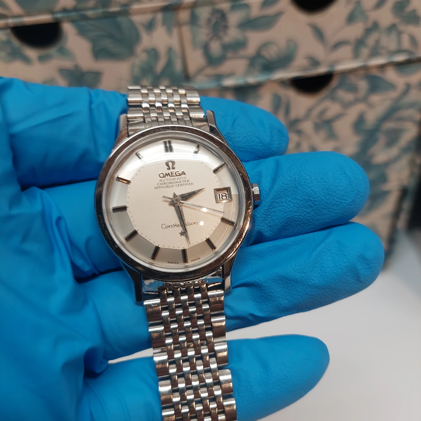 Vintage 1960s Omega Constellation watch