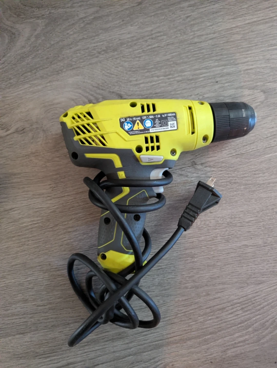 Ryobi Corded Drill with Cleaning Brush Attachments - photo 2