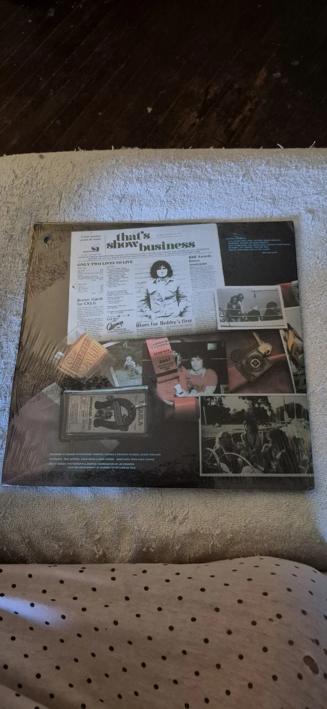Bob Van Dyke Only Two Lives To Live Vinyl Record - photo 2