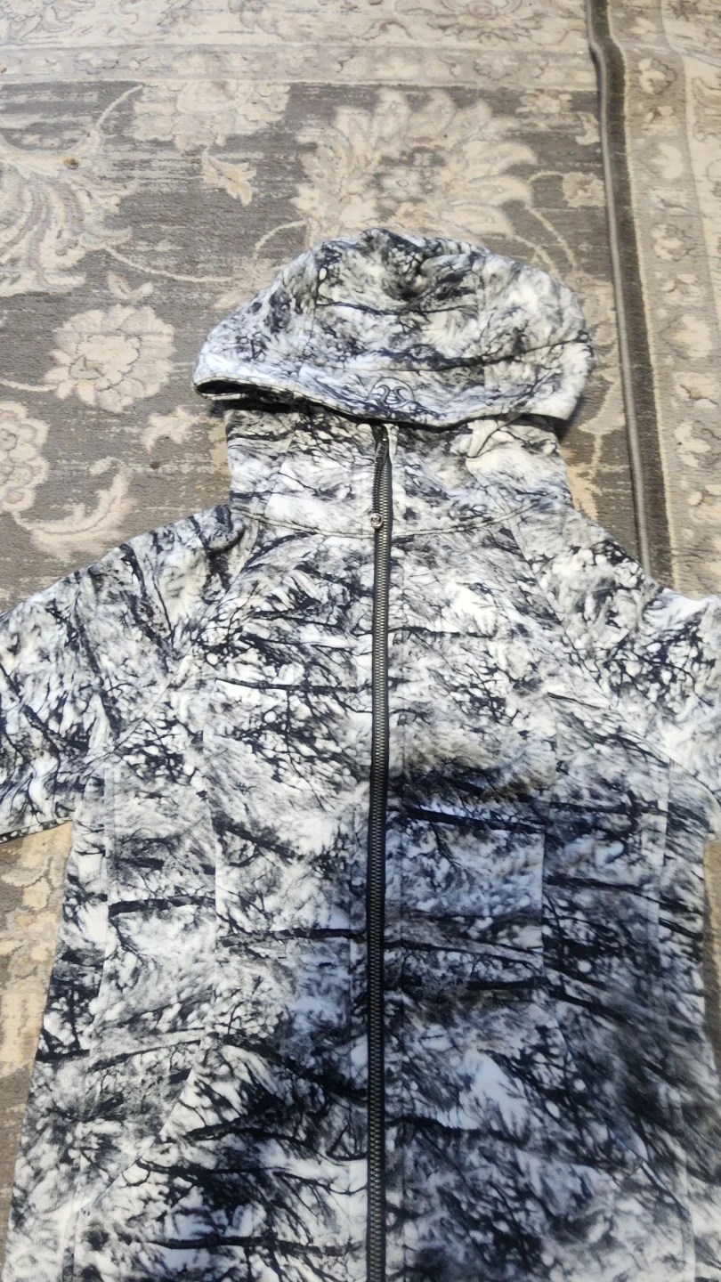 Lululemon scuba hoodie Masked Lace Starlight Black size. M - photo 2