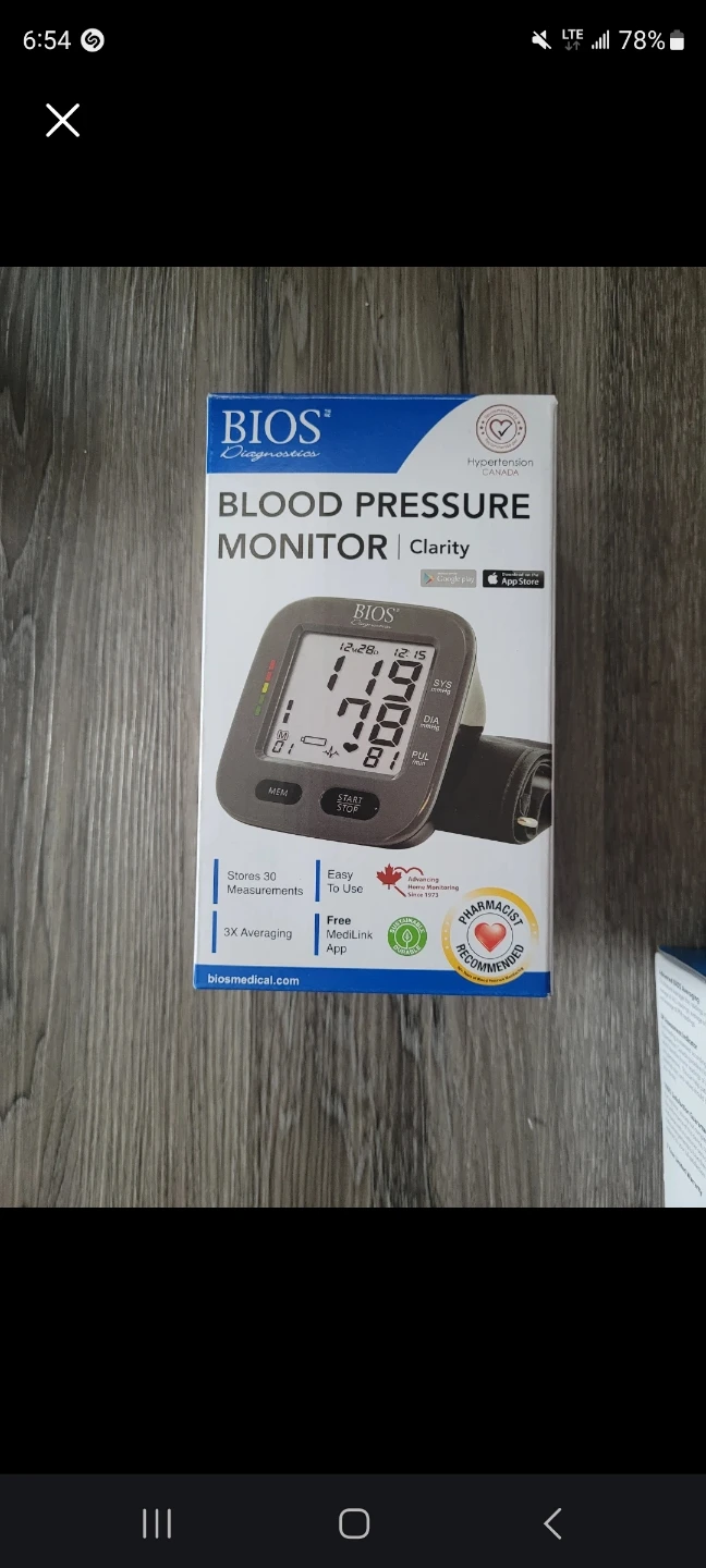 Blood Pressure Monitor Brand new sealed
