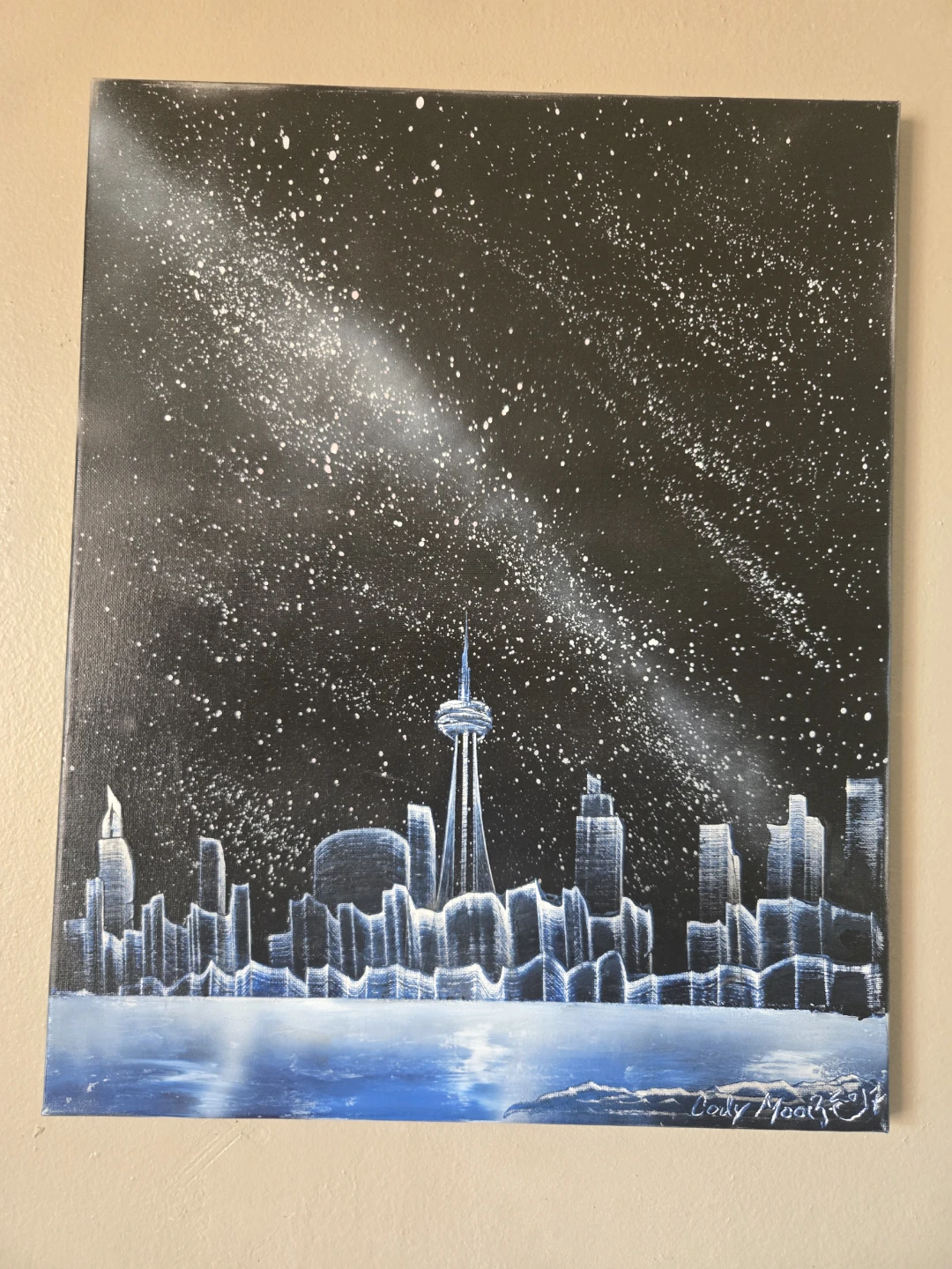 Toronto Skyline Painting