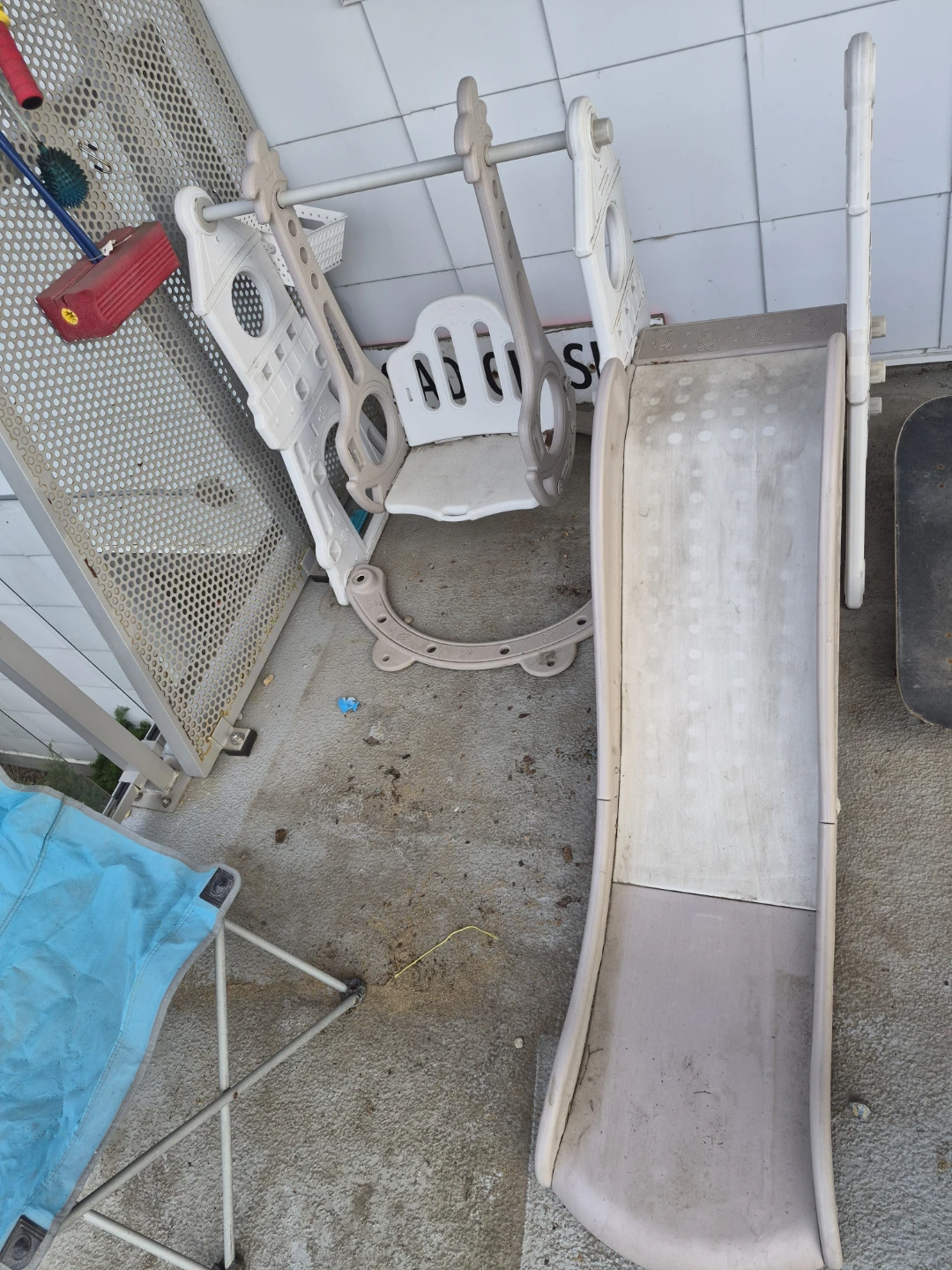 Children's Interchangeable Play Slide and Swing Set - photo 2