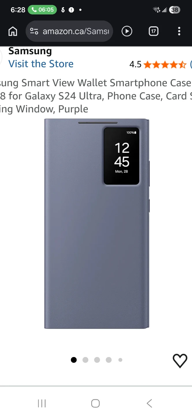 Samsung s24 ultra  Flip smart Cover for Phone - photo 2