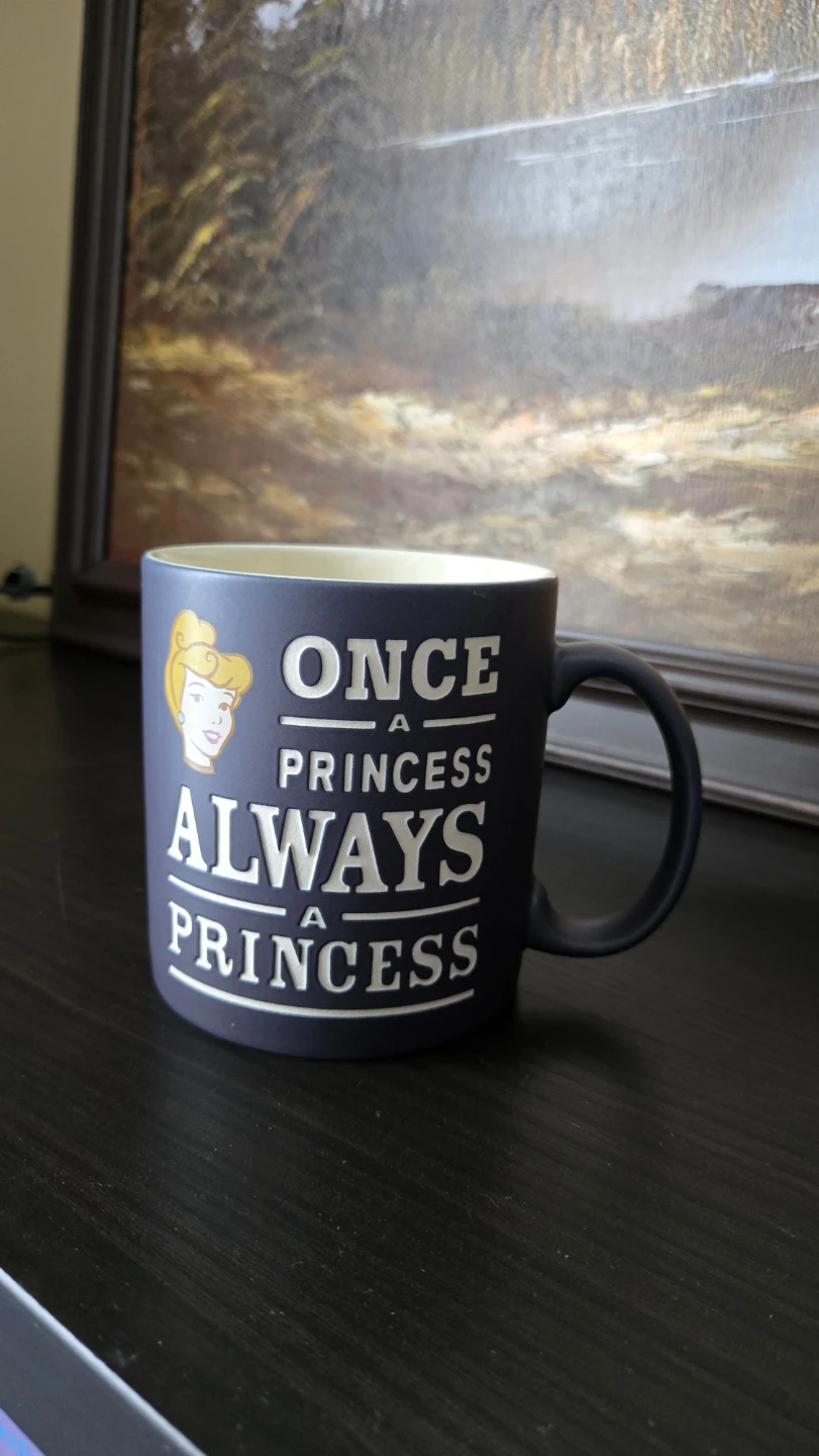 Disney Parks Cinderella "Once a Princess Always a Princess" Mug