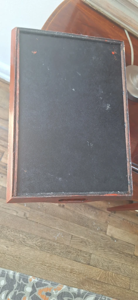 Vintage Floral Serving Tray with Handles - photo 3