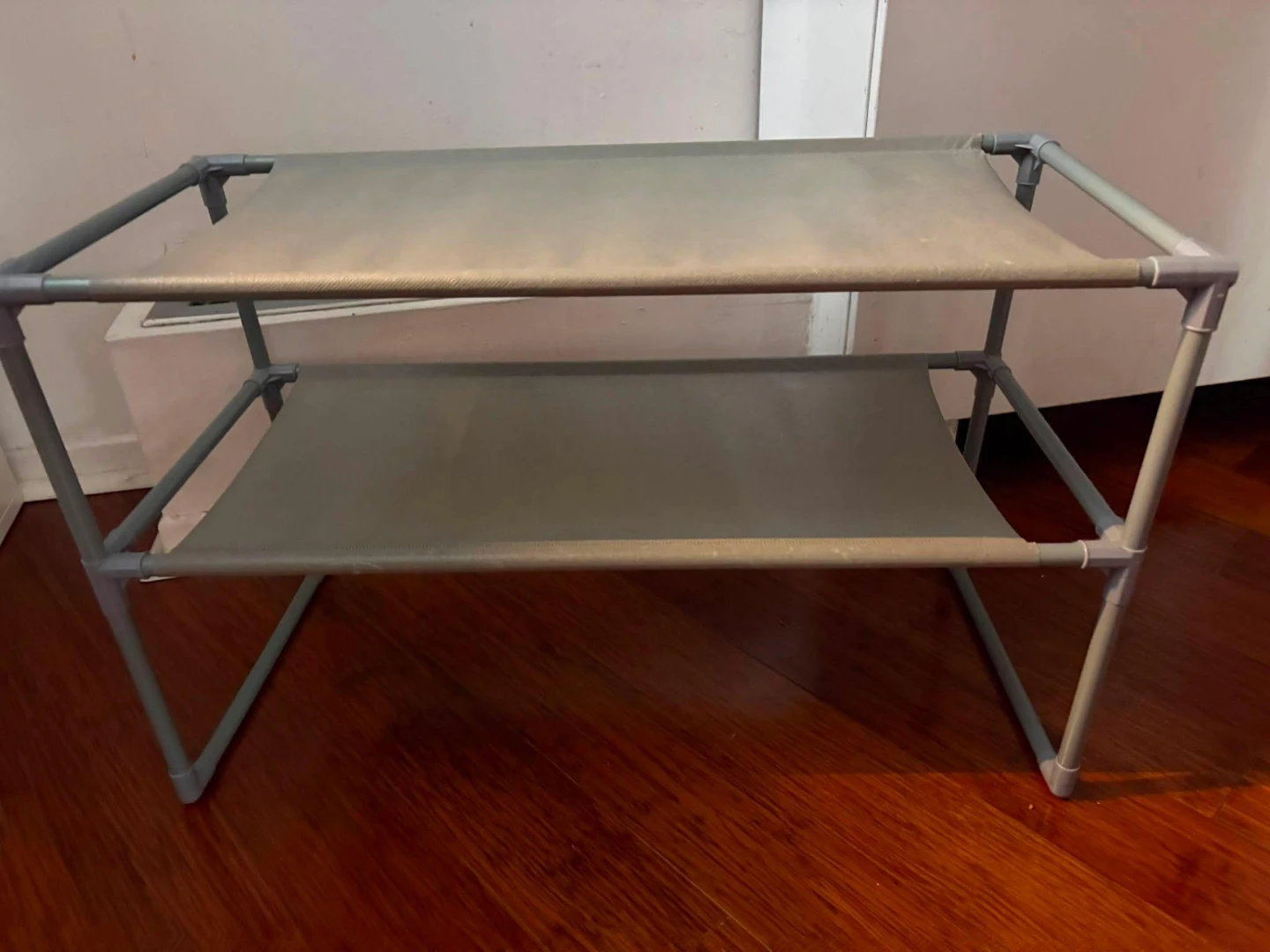 Two-Tiered shoe rack
