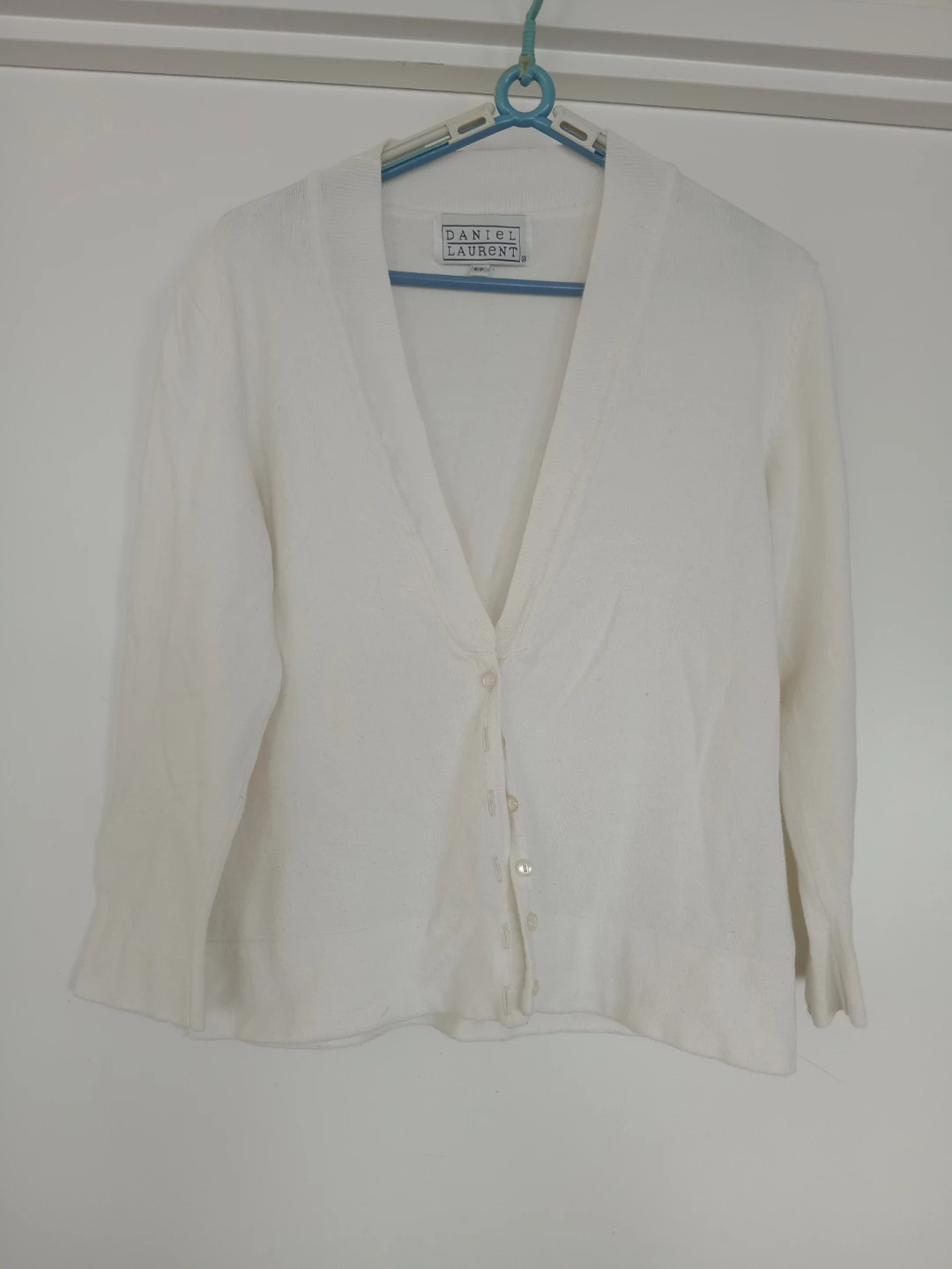 White Daniel Laurent Cardigan - S/P - photo 3