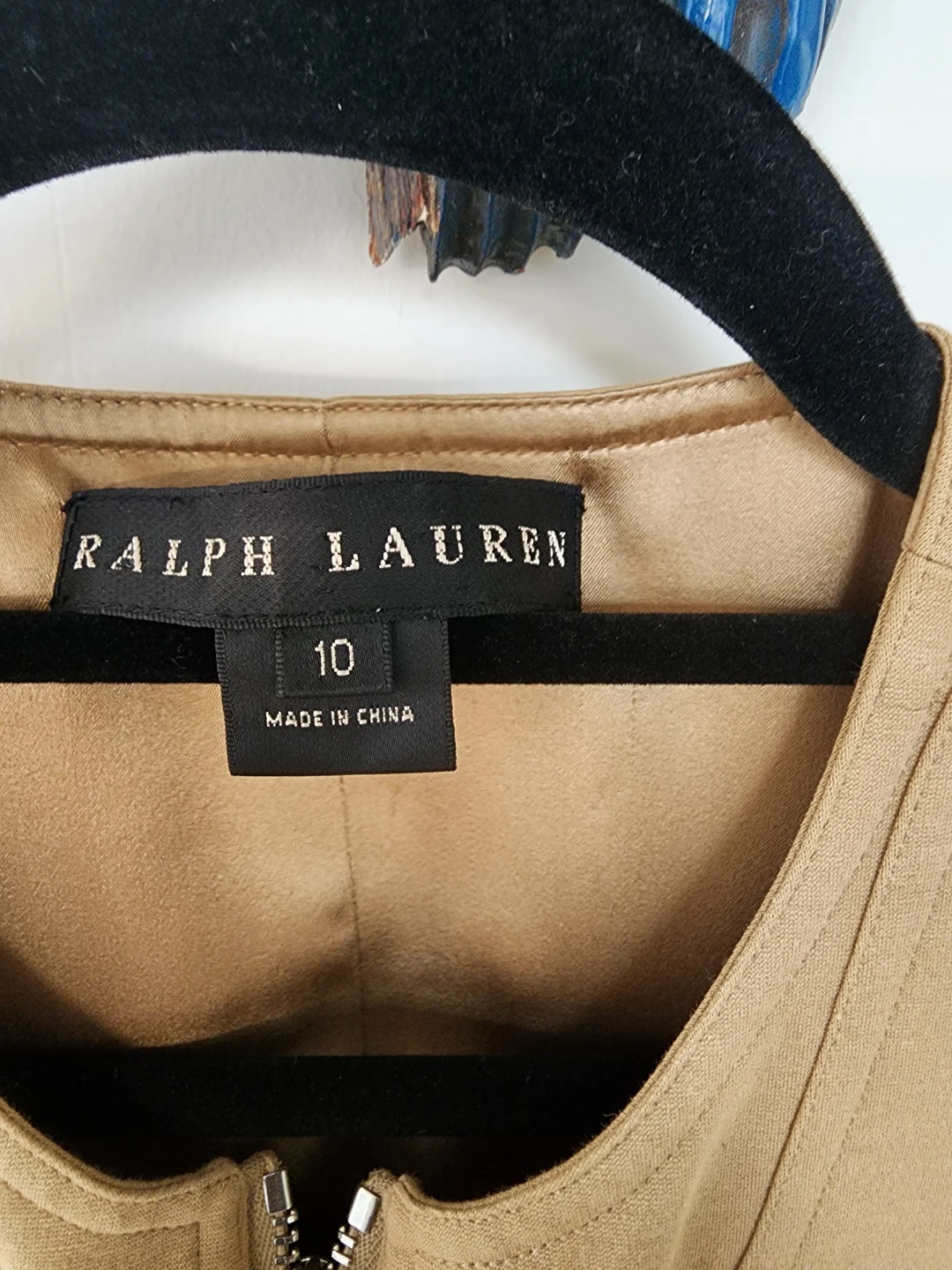 Ralph Lauren Sleeveless Zipper Dress Size 10 - photo 2