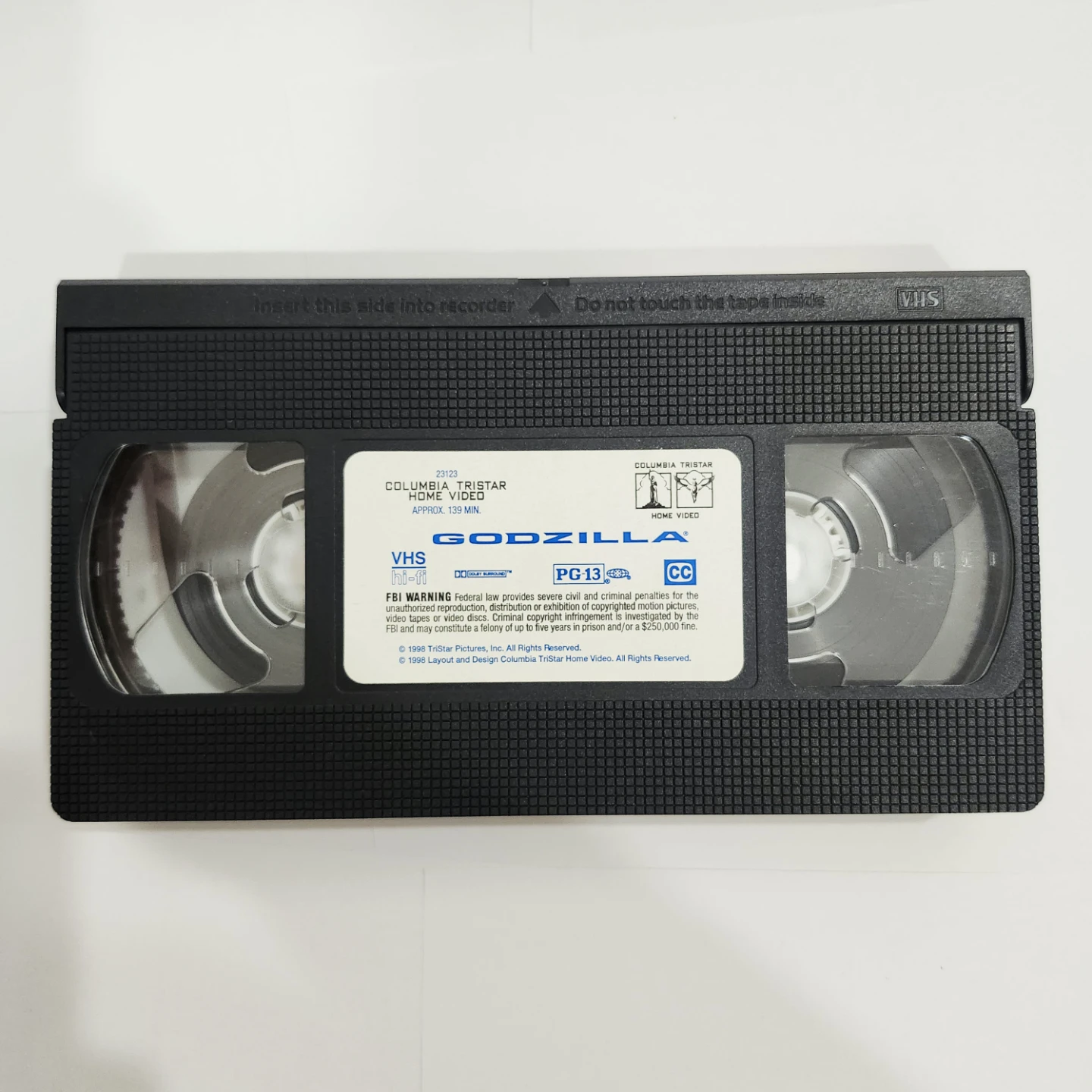 Godzilla VHS Movie Embossed cover - photo 5