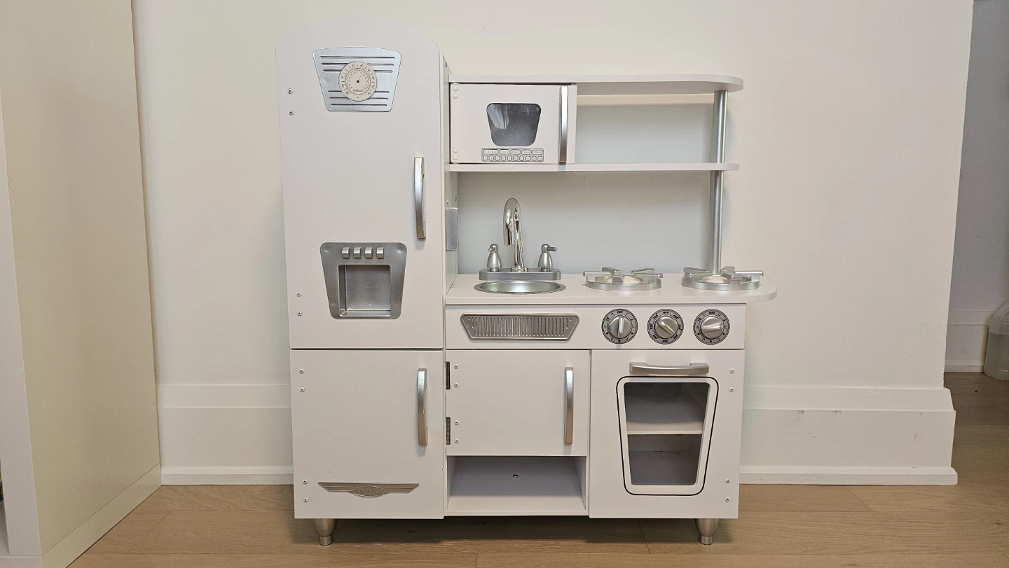 KidKraft White Play Kitchen with Accessories