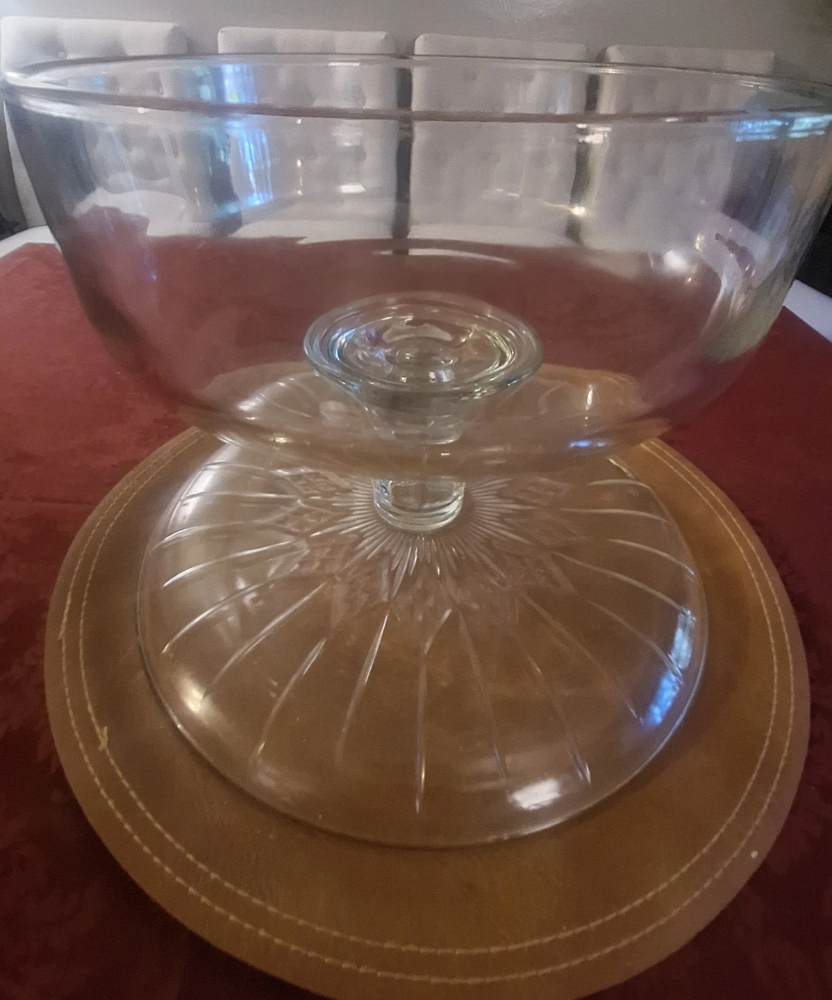 Glass Cake Stand & Dome - photo 4