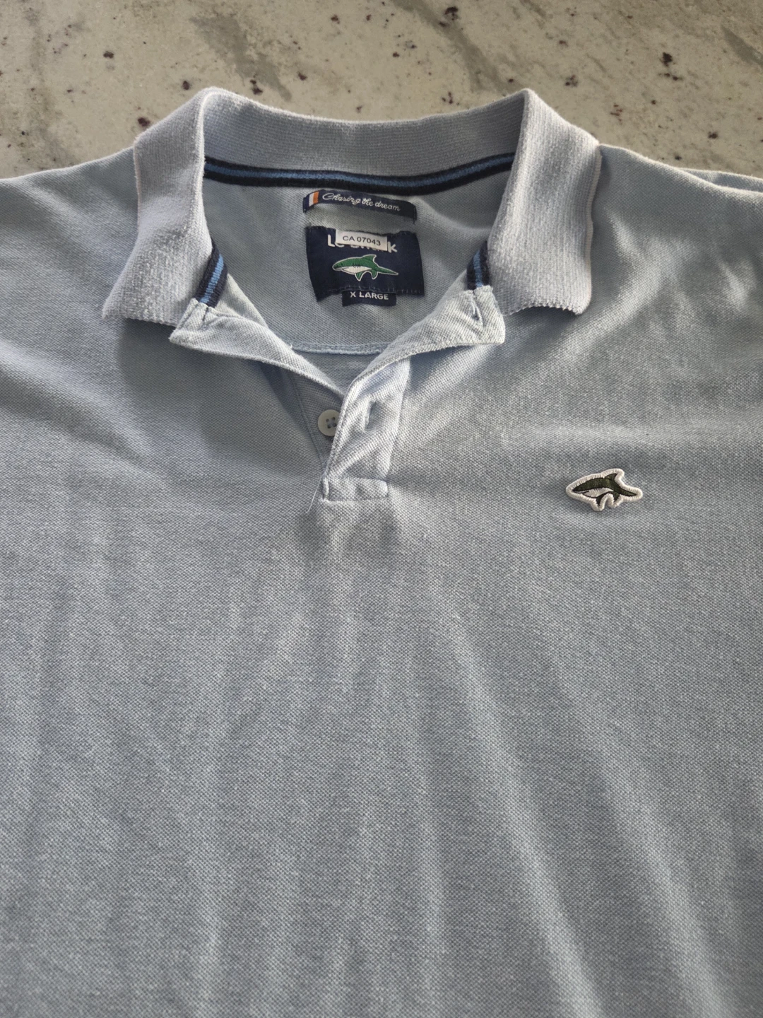 Le Shark Men's Light Blue Polo Shirt XL - photo 2