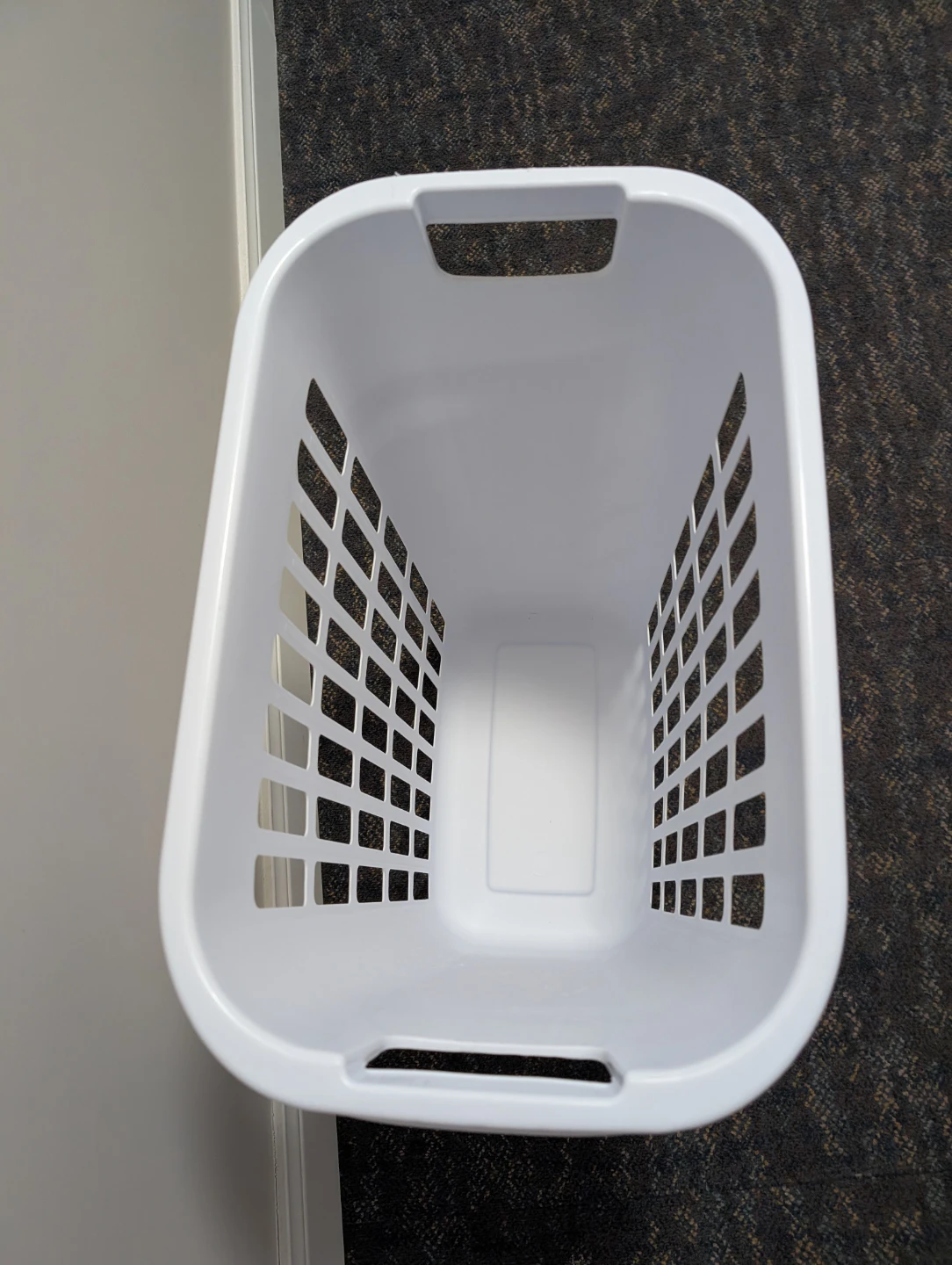 Rarely used Target Brightroom Laundry Basket Open Hamper White - photo 3