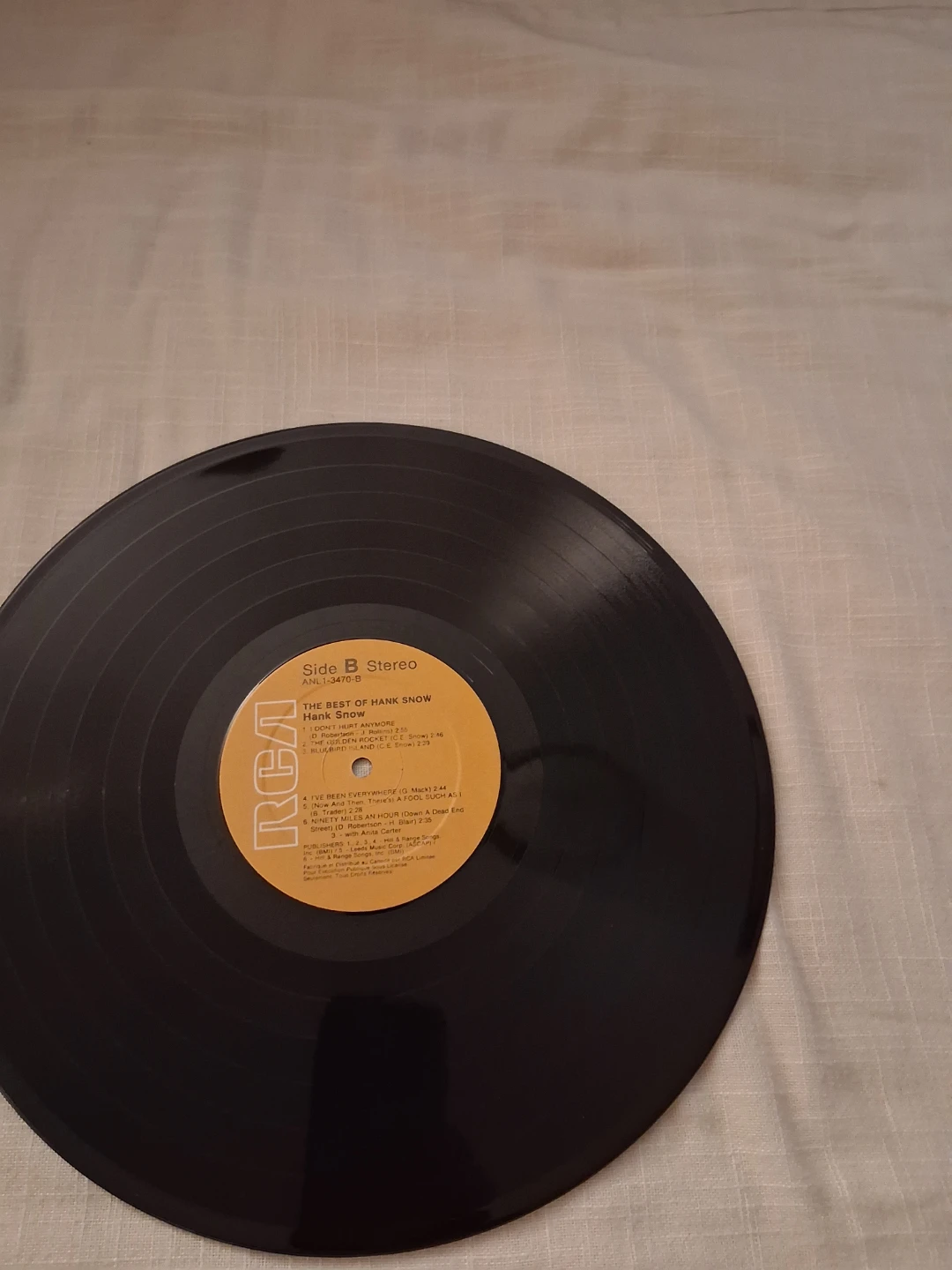 The Best of Hank Snow Vinyl Record - photo 3
