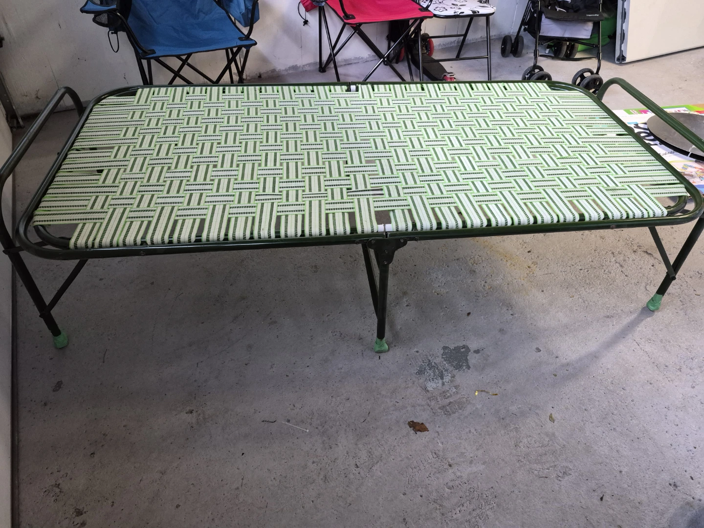 Green Folding Cot - photo 3