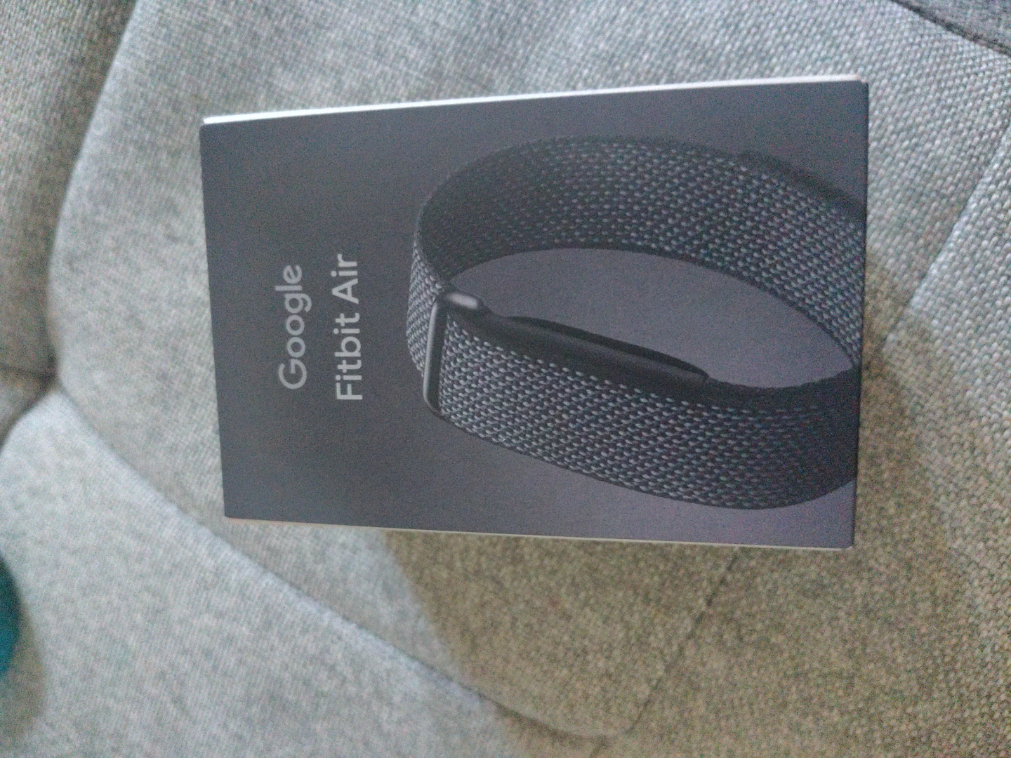 Google Fitbit Air Obsidian Performance Loop Band