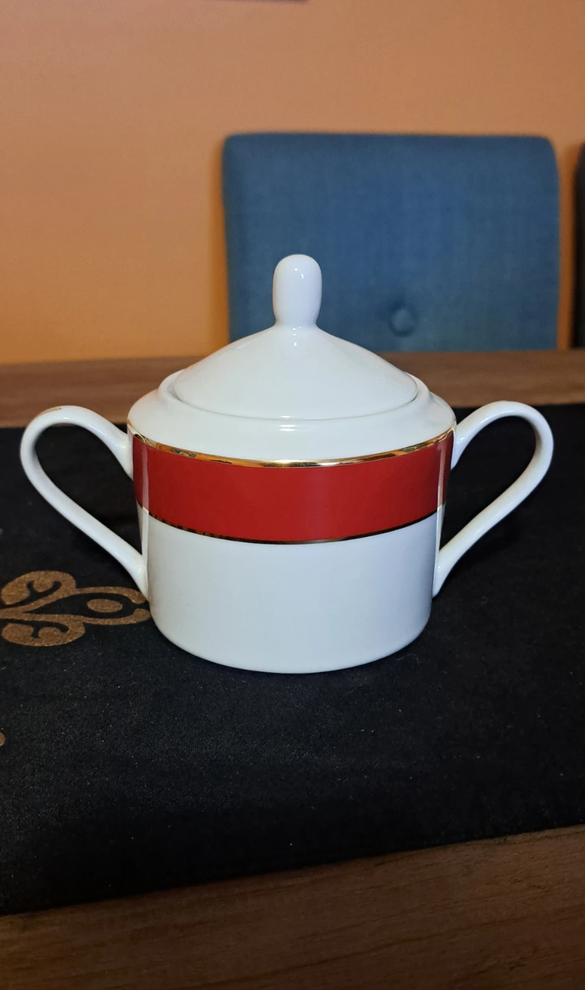 Porcelain (china) sugar & cream set - photo 2
