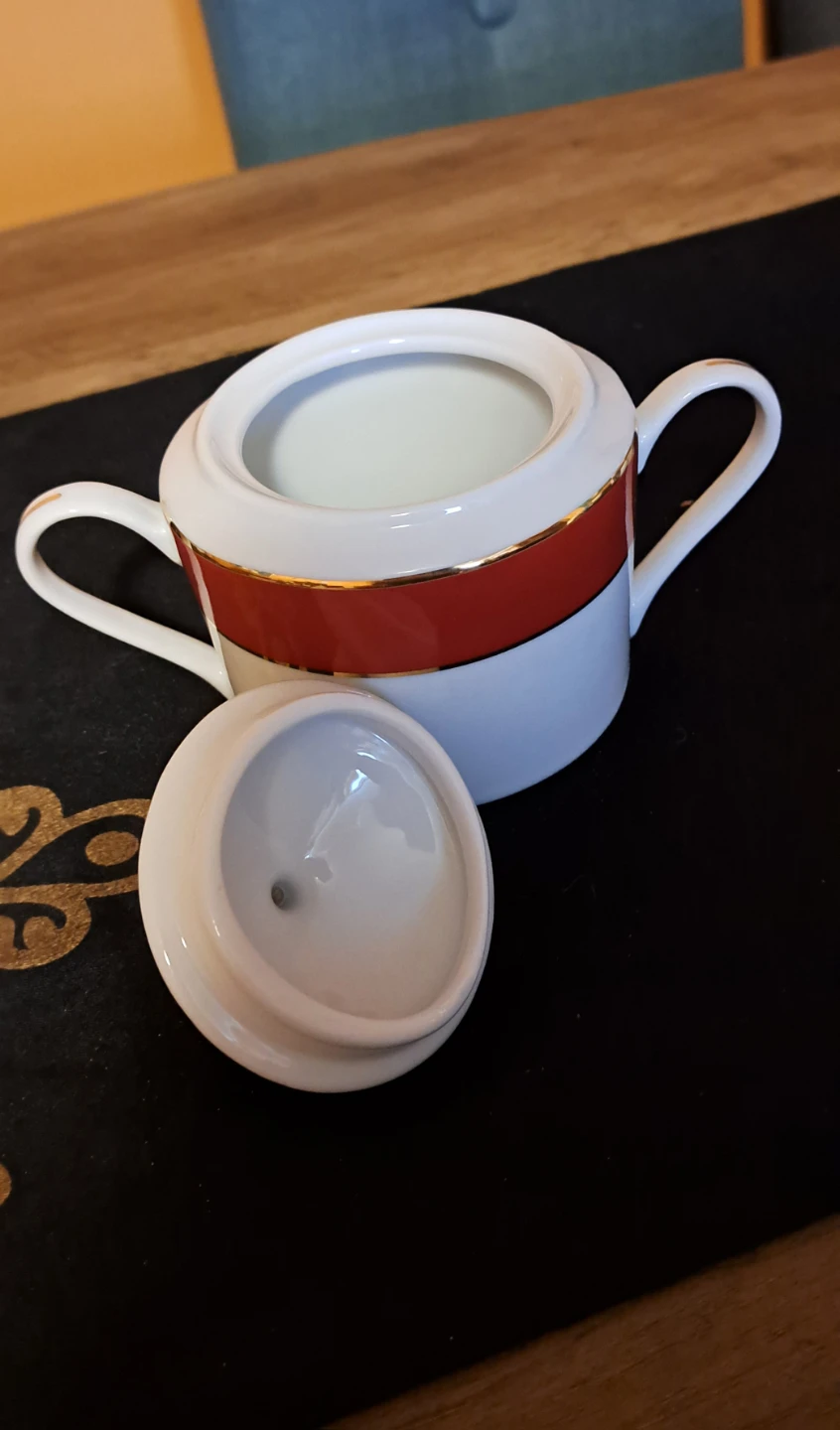 Porcelain (china) sugar & cream set - photo 5