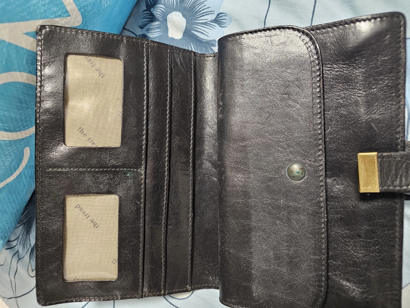 The Trend Black Leather Wallet - photo 5