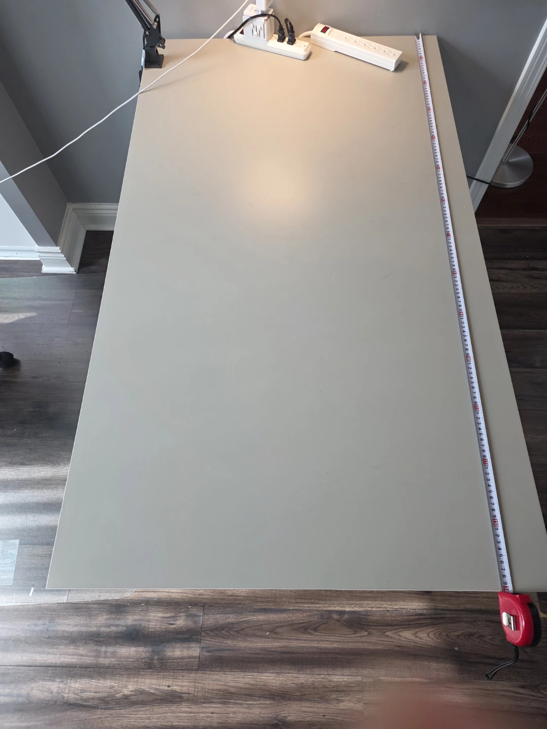White Modern Desk -ikea - photo 3