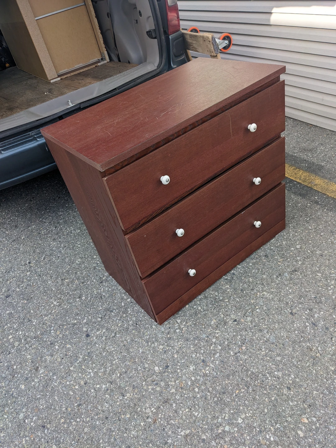 Malm Ikea dresser delivery available - photo 2