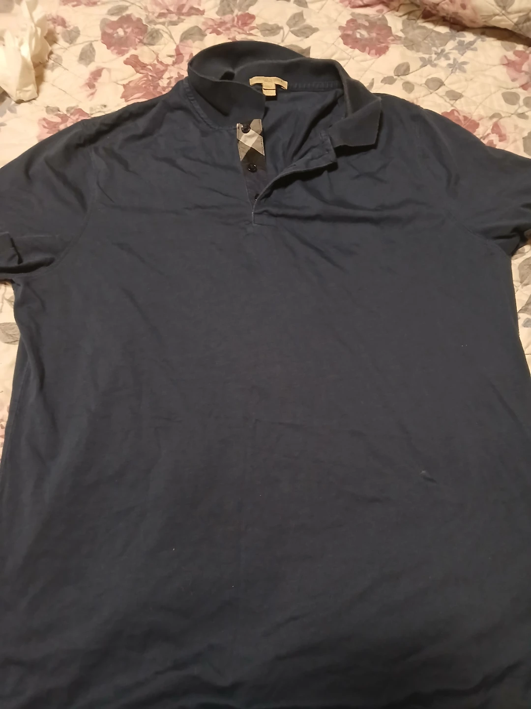 Burberry Blue Polo Shirt xxl