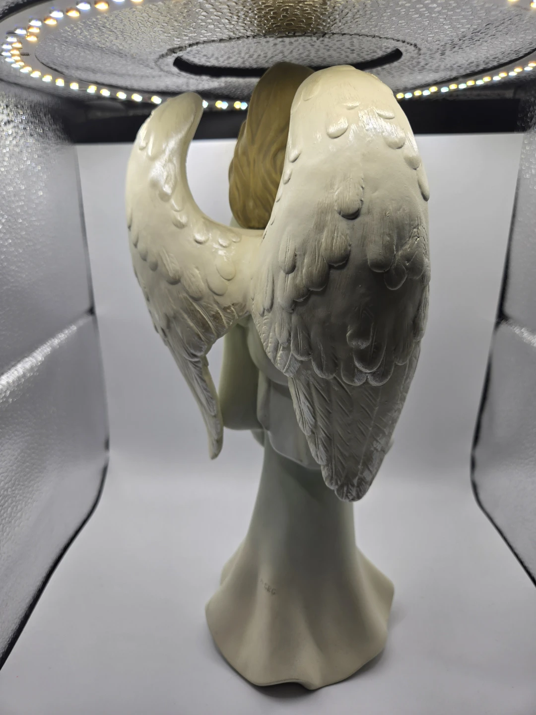 Angel Figurine Holding a Sparkling Star - photo 4