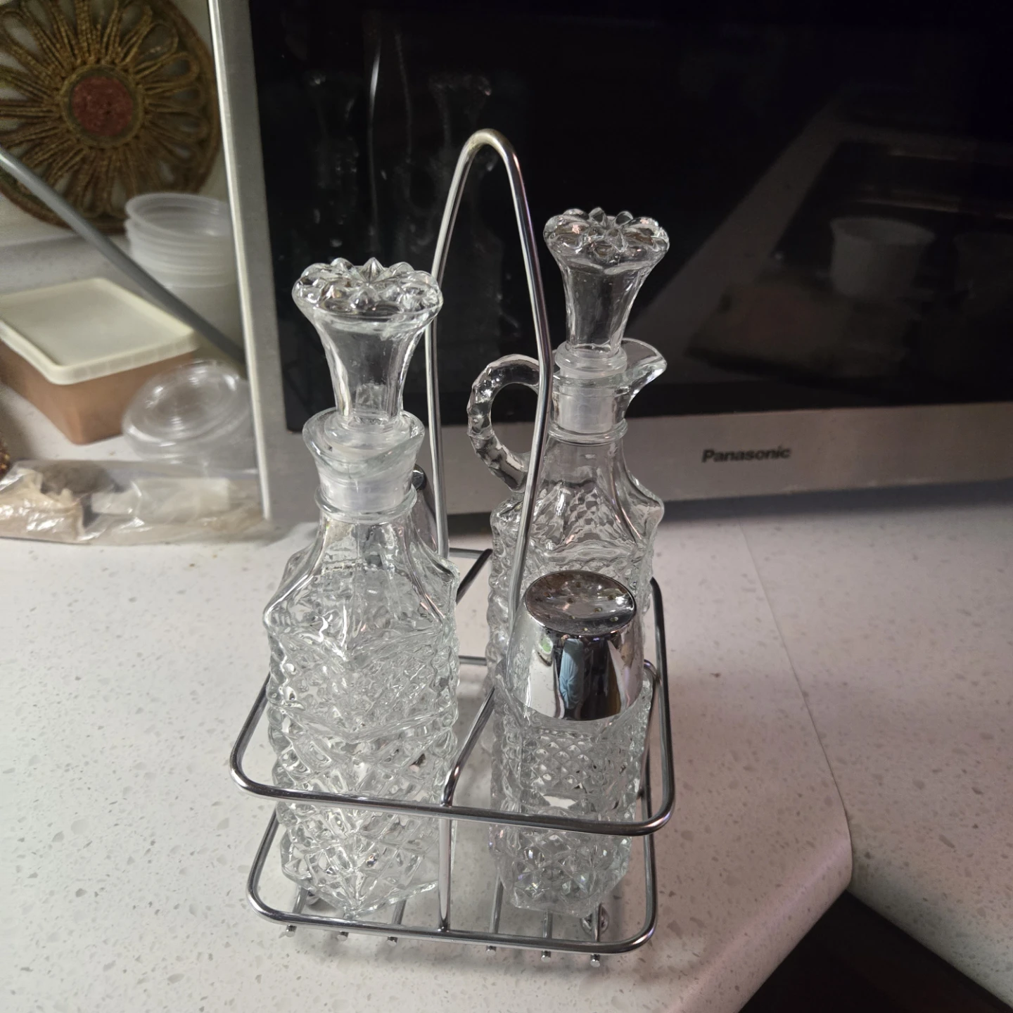 Vintage Anchor Hocking Cruet Set - photo 4