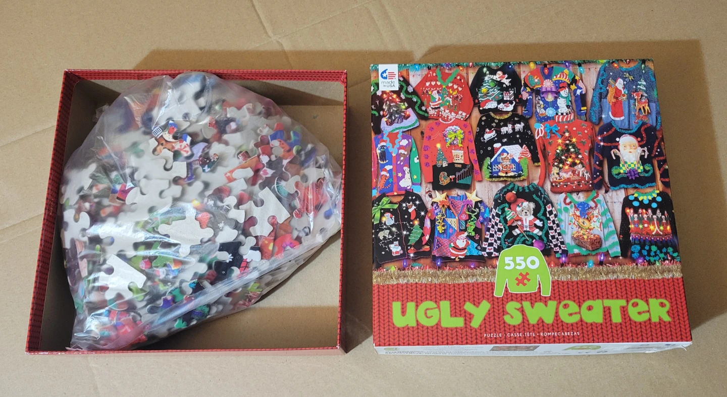 Ceaco Ugly Sweater 550 Piece Jigsaw Puzzle - photo 3