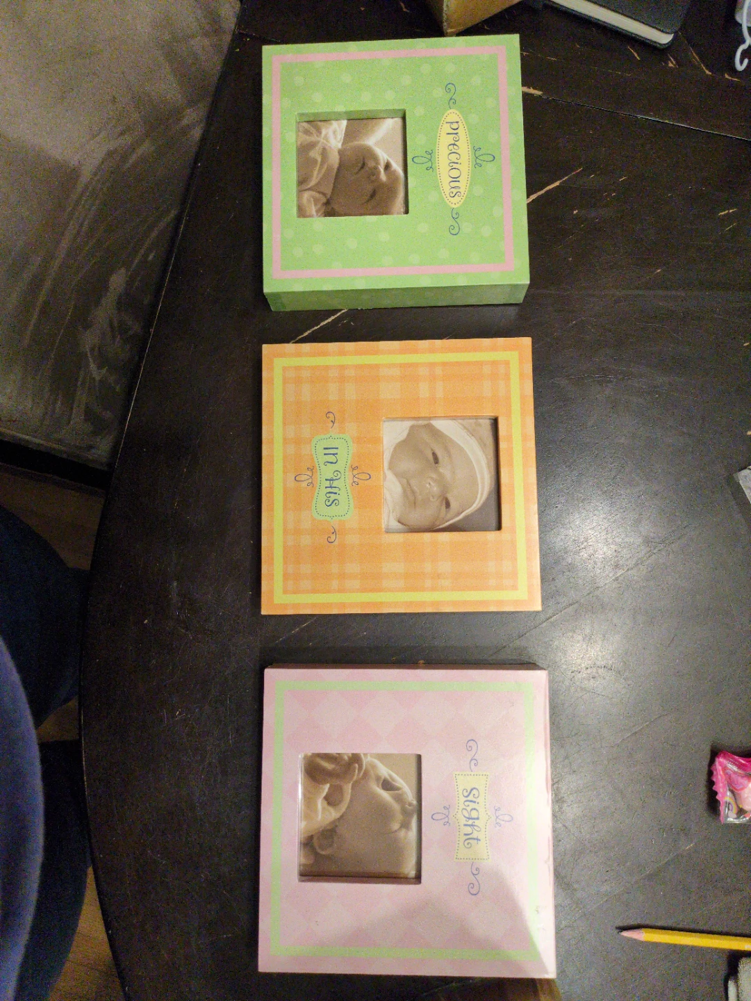 Baby Photo Frames - Set of 3