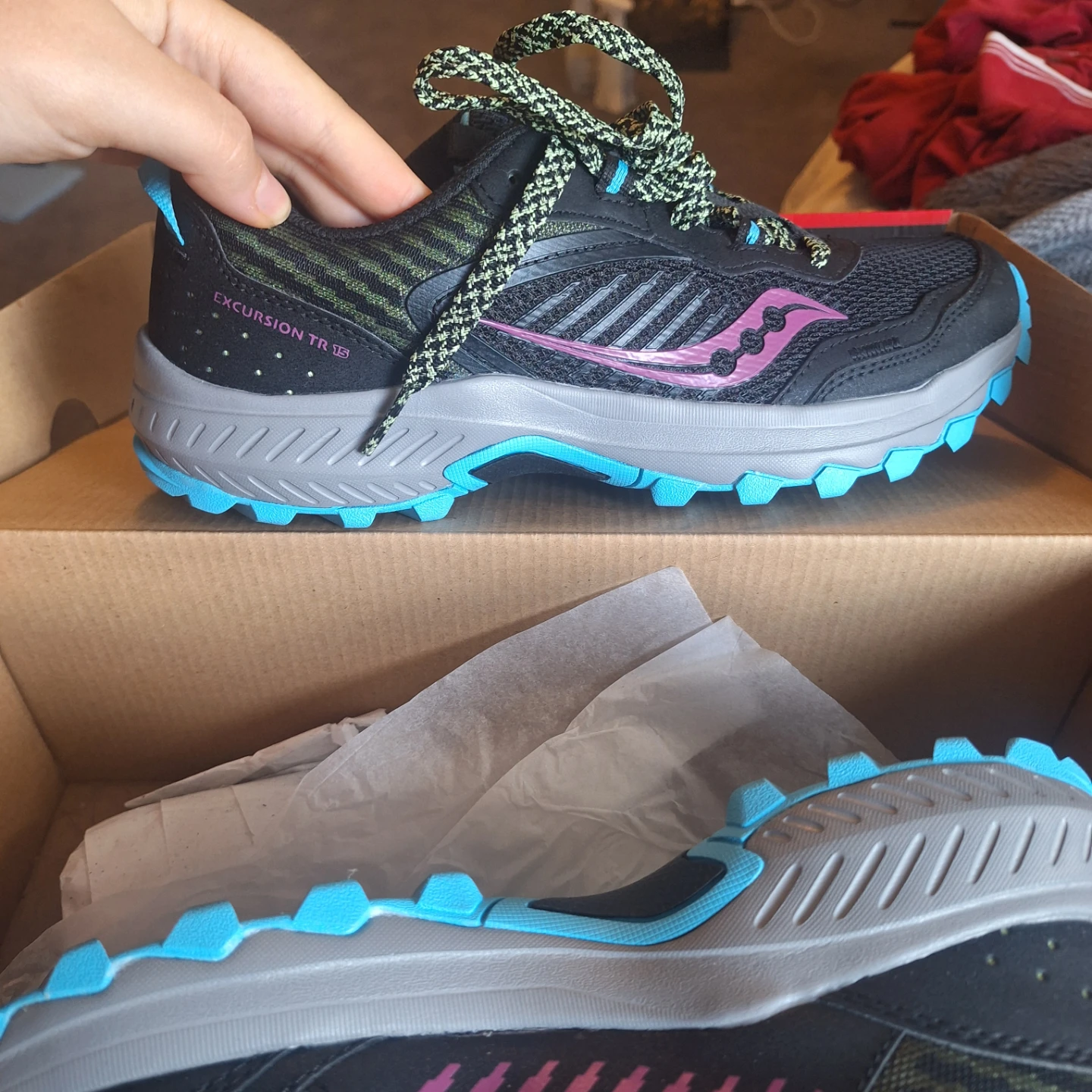 Saucony Excursion TR15 Women's Trail Running Shoes Size 9