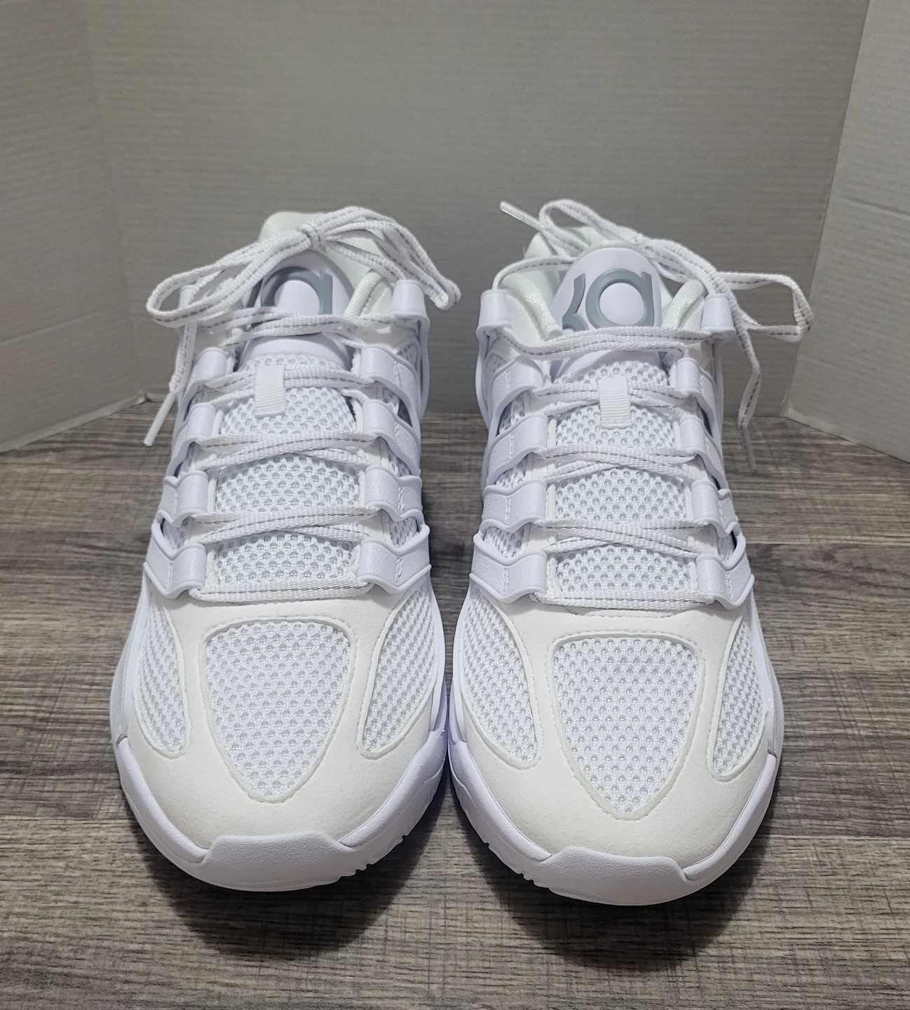Nike Kd 18 Im0634 105 Tb Triple White Men's Size 10.5 - photo 5