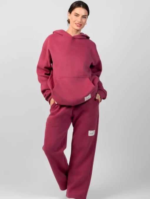 Affirmation Hoodie - Berry