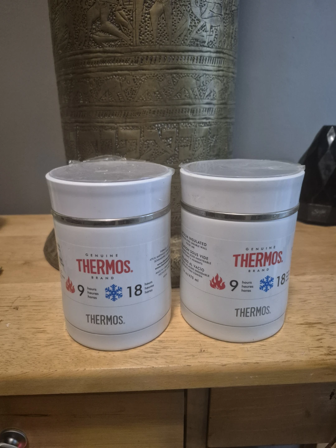 Thermos Brand Vacuum Insulated Food Jar 16 oz