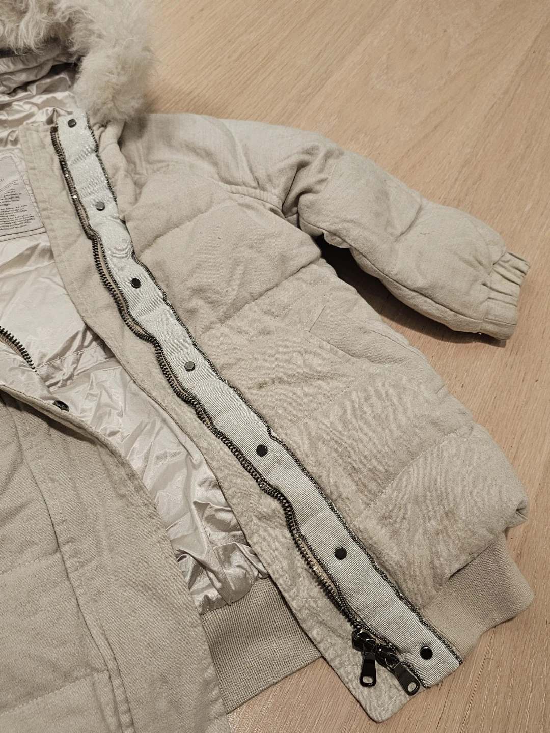 Kids Brunello Cucinelli Down Puffer Jacket - photo 2