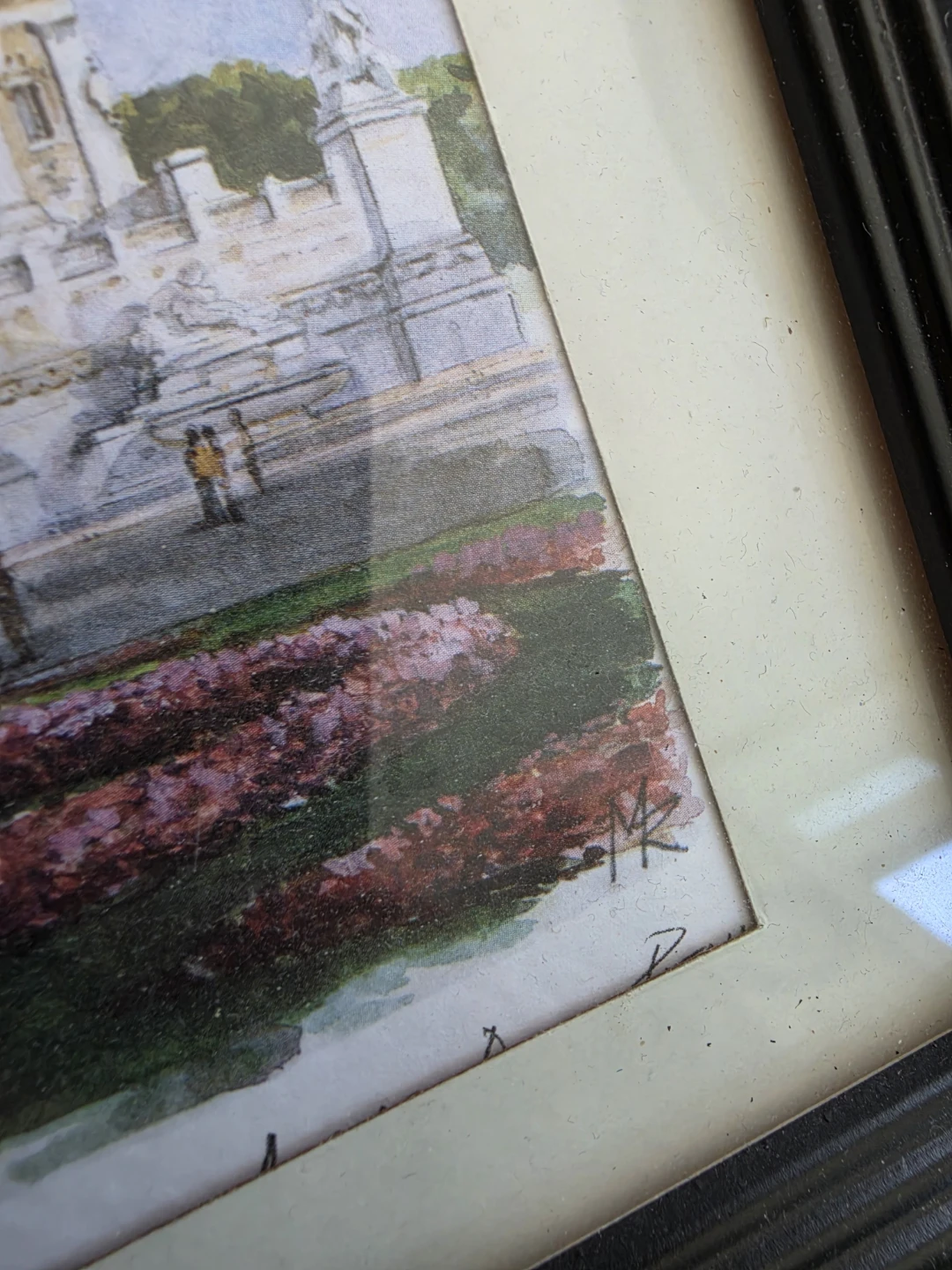 Set of 3 Framed signed Art watercolors of Italian Landmarks - photo 4