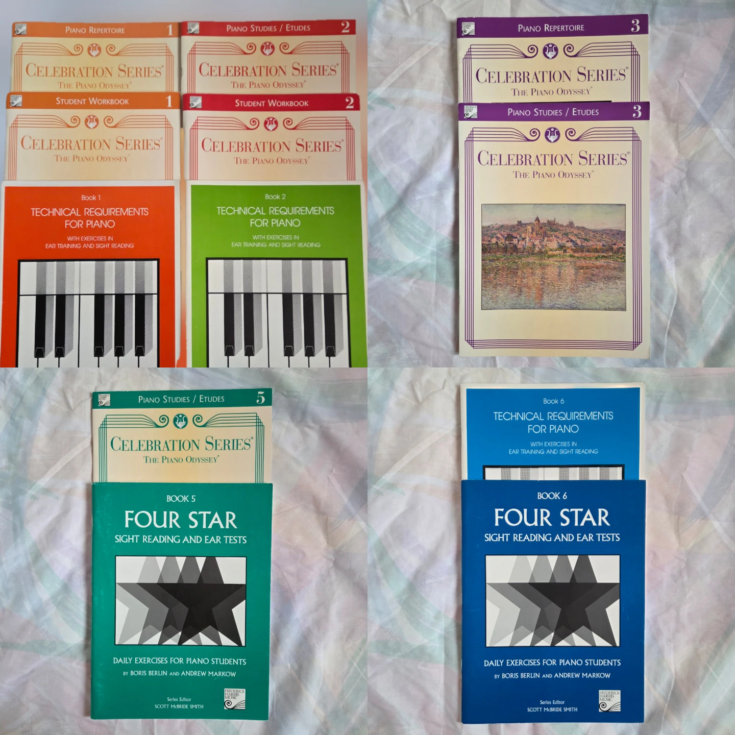RCM Piano Books (Grade 1-6)