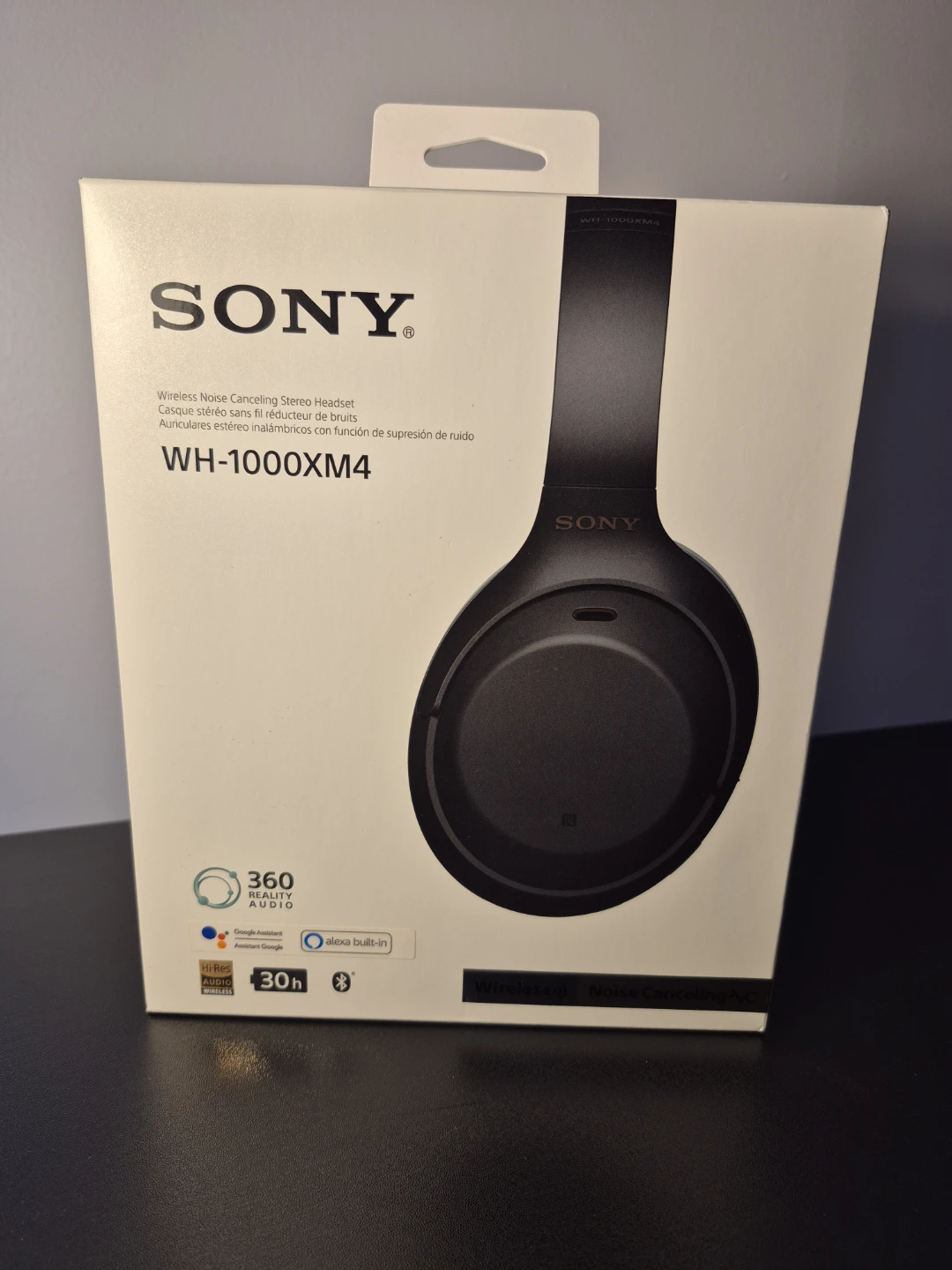 Sony WH-1000XM4 Premium Wireless Noise-Cancelling Headphones - photo 2