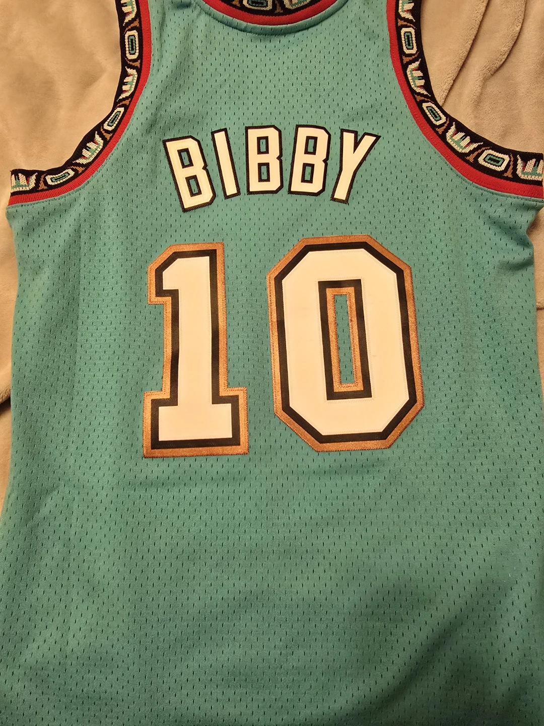 Vancouver Grizzlies - Mike Bibby Jersey - photo 3